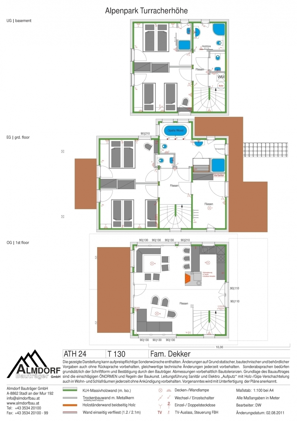 Floorplan and Facilities - Mountain Residence Dekker, Eisenhutblick